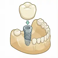 ساختار و مراحل کاشت ایمپلنت دندان